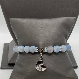 Women's "Big Sis" Blue Bracelet